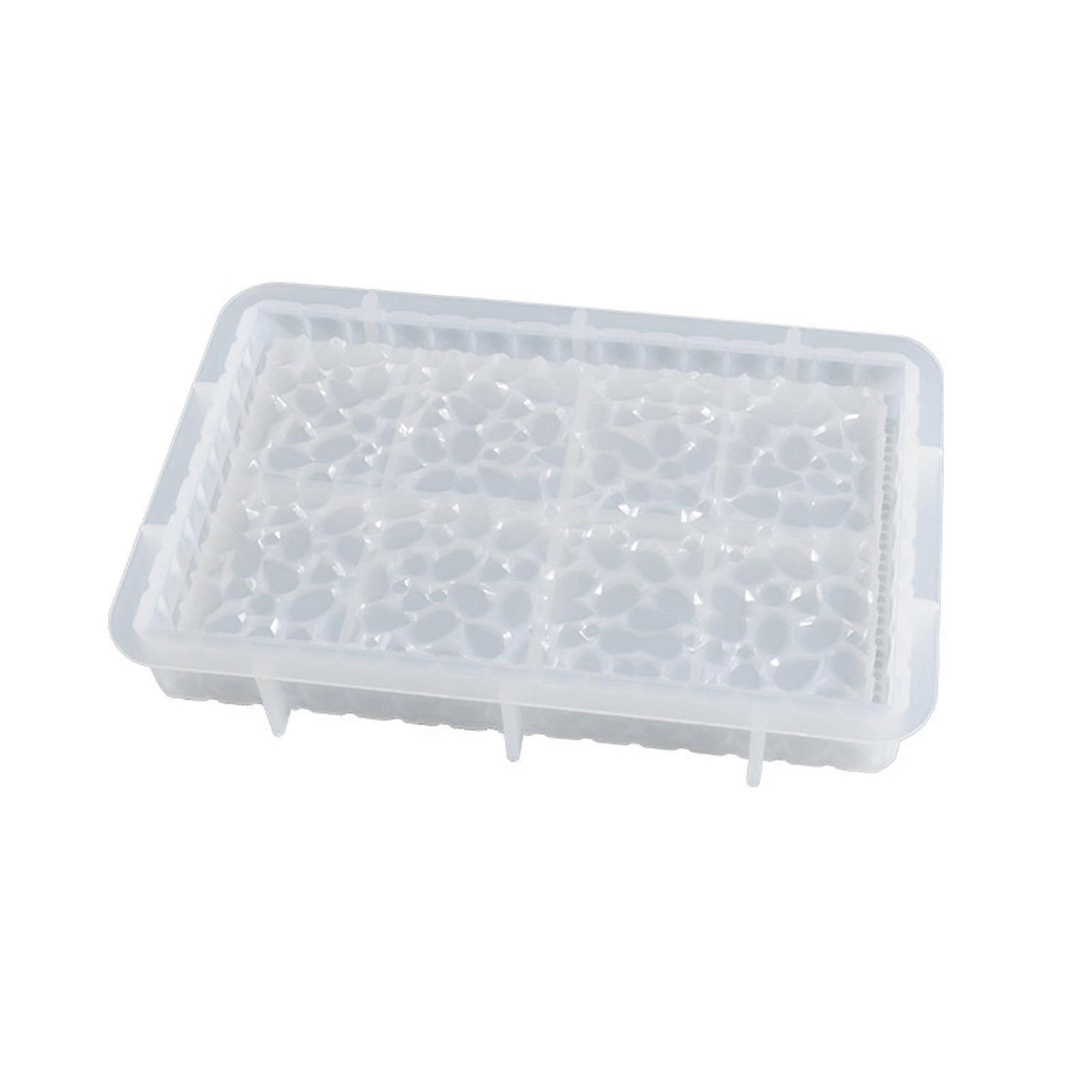 Epoxy Silicone Diamond Pattern Mold Suitable for Home Decor Table Wine Tray