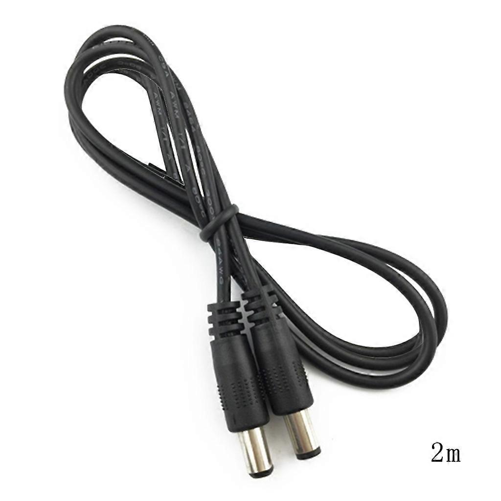 DC5.5x2.1mm samec-samec konektor barel napájecí adaptér prodlužovací kabel