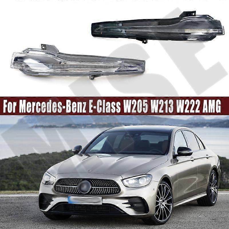 Car Accessorie For Mercedes-Benz E-Class W205 W213 W222 AMG Auto Rearview Mirror Light Turn Signal Light A0999064601/A0999060701