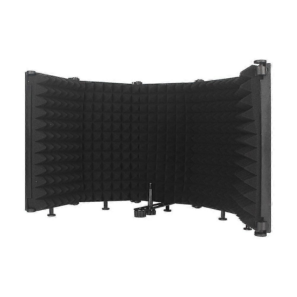 Foldable Adjustable Sound Absorbing Vocal Recording Panel Portable Acoustic Isolation Microphone Shield Sound-proof Plate