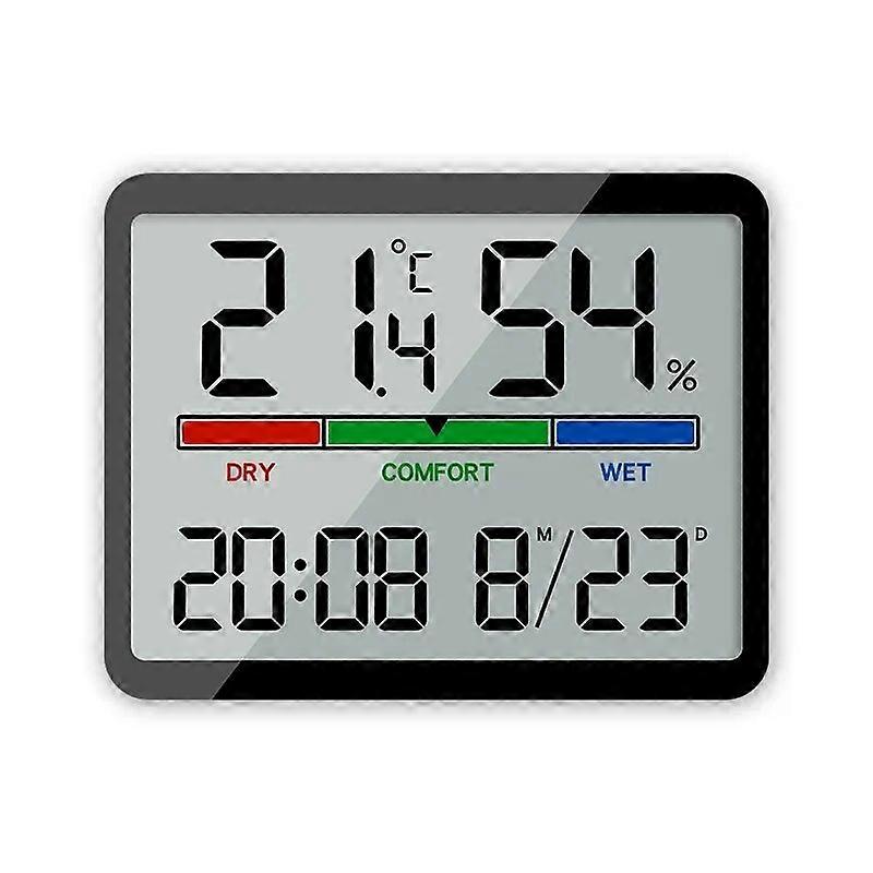 Table Clock Date Large Alarm Wall Temperature Desktop Multi-functional Digital Clocks Humidity Refrigerator Magnetic Screen