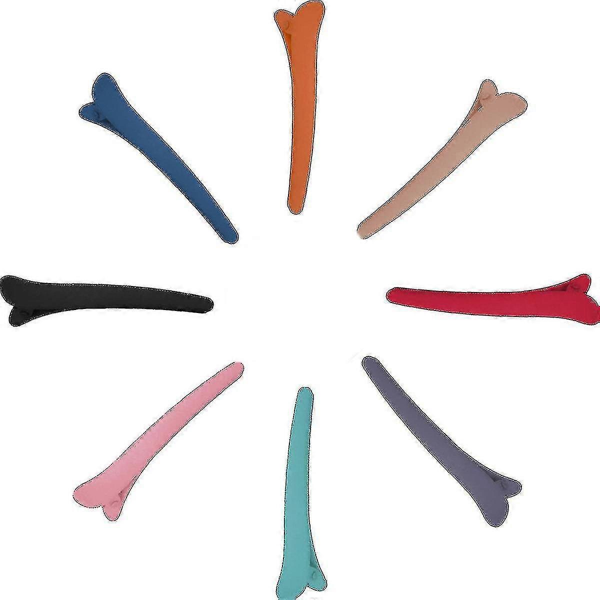 Hårklämmor i plast 8st