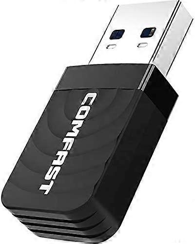 USB WiFi Adapter for PC, Wireless Adapter AC1300Mbps Dual-Band Wireless Network