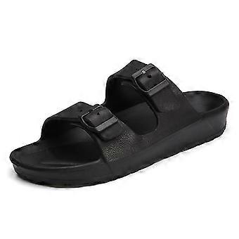 Unisex Men's And Women's Flat Sandals Slip On Eva Slippers Comfort Footbed