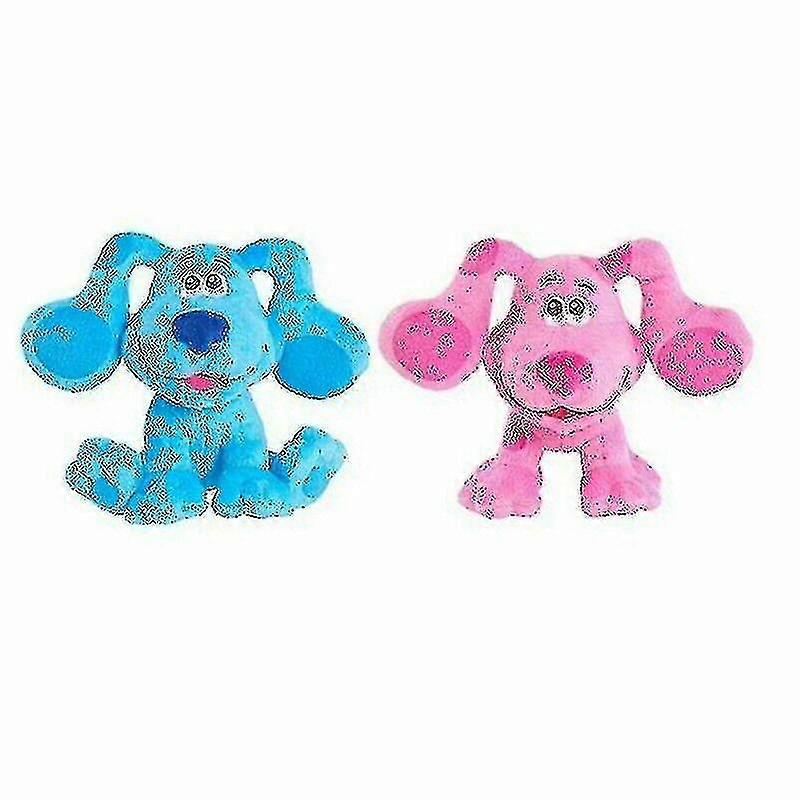 2 Pcs Plush Dog Doll F