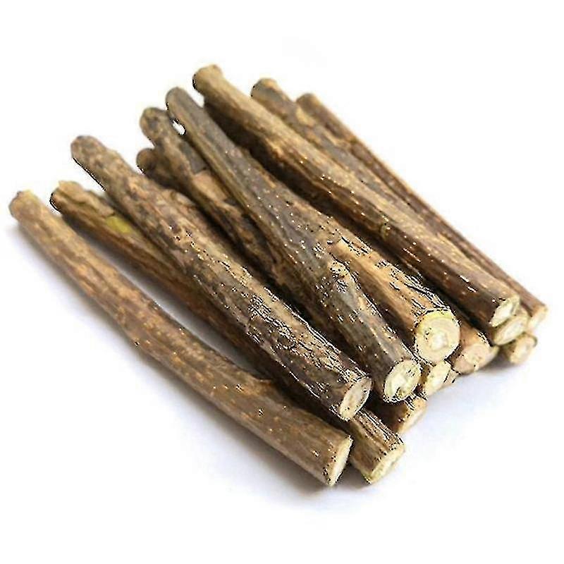 20pcs Natural Silvervine Sticks Compatible Con Catnip Sticks Chew Sticks