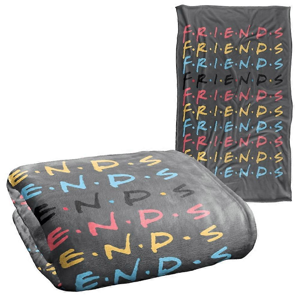 Friends Repeat Silky Touch Couverture Super Douce MTWLF896