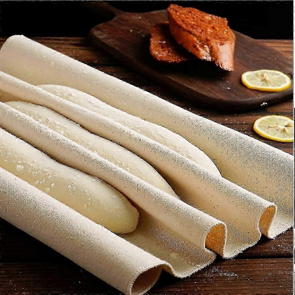 Bagepulver Linned Professionel korrekturklud Bager Linned Dej Klud Naturlig bomuld Linned Gæring Klud Linned Klud Bagning MYB RYI