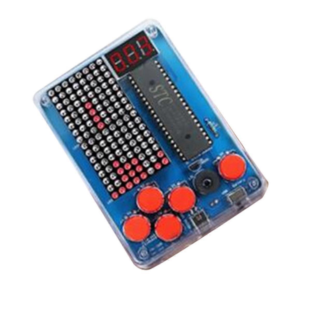 Game Console Production Kit DIY 51 Single-Chip Children Soldering Electronic Machine Game Set Color