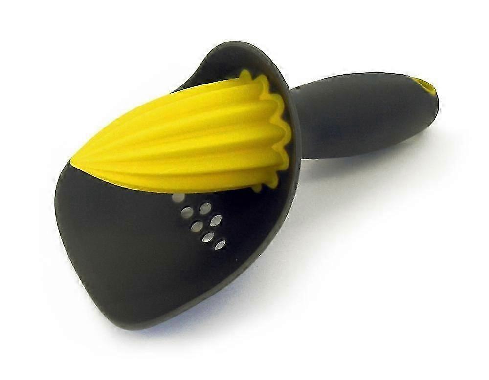 Manual Fruit Lemon Squeezer with Pitting Cup - Gray/Yellow