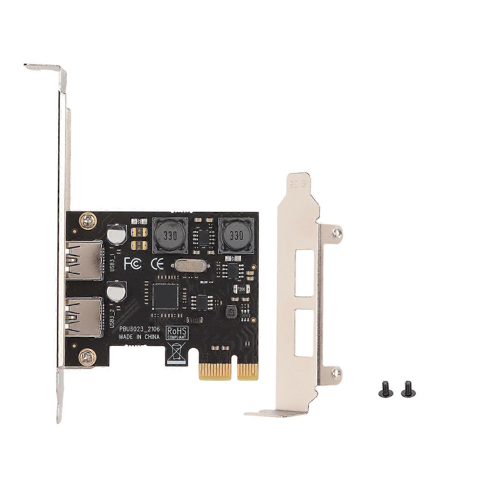 USB3.0 Expansion Card 5GB Stable Data Transmission PCIE to USB3.0 Expansion Card for Win7 for Win8 for Win10