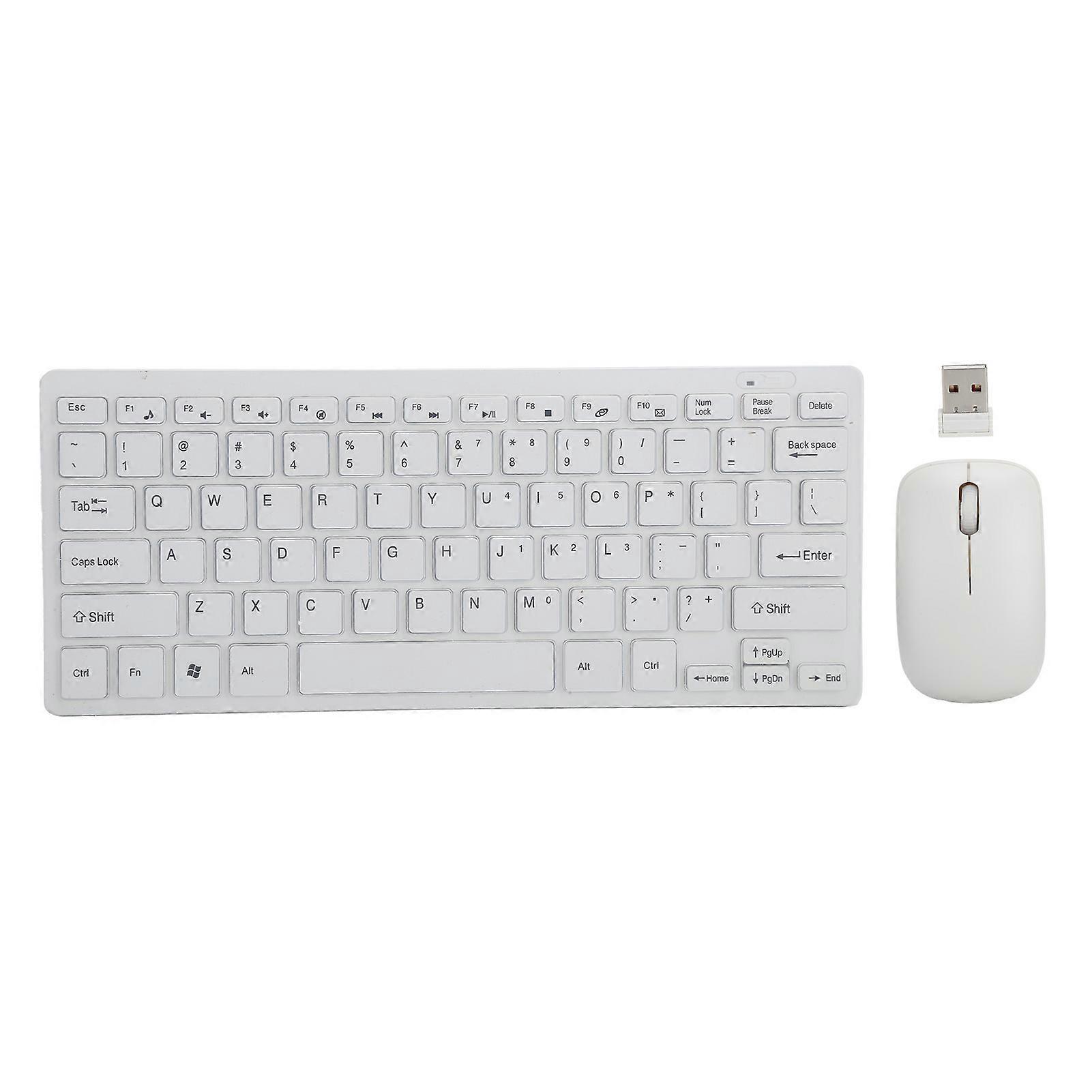 Wireless Key Mouse Set, 2.4G, Comfortable Mouse, Keyboard Film