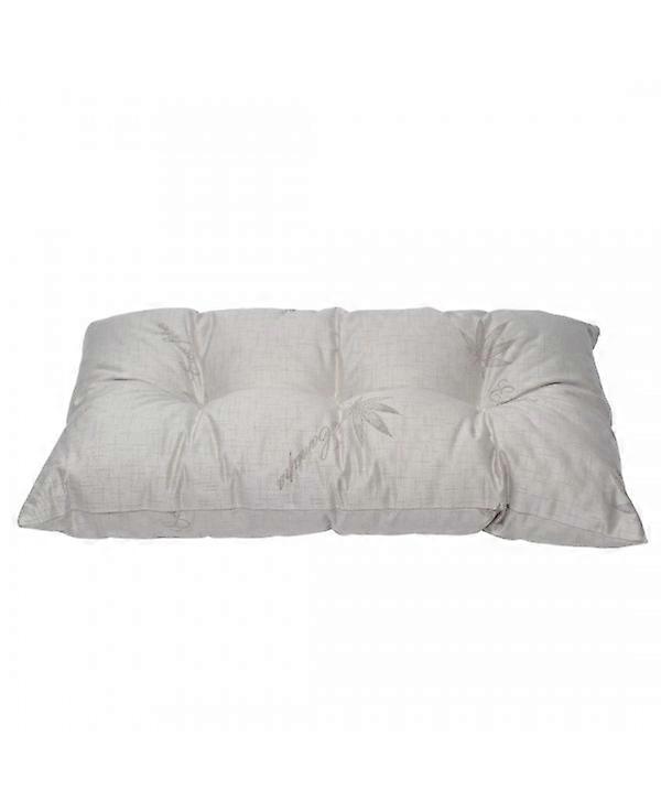 Low Cervical Pillow In Abruzzo Merino Wool With Hemp Fabric Pillowcase