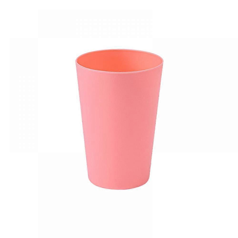 Colorful Non-Disposable Dinner Drink Cup No Lid Horn Stackable Plastic Cup Toothbrush Cup