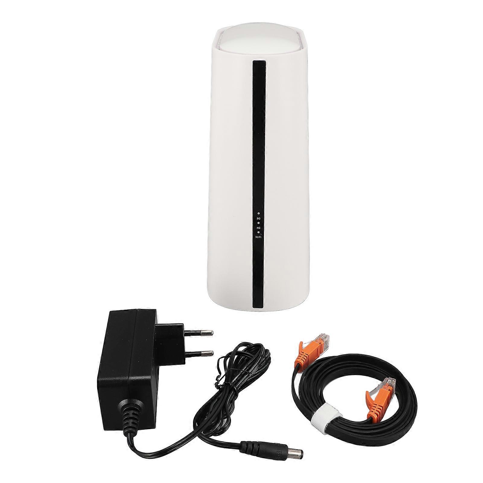 5G Wireless Internet Router Full Band Gigabit 2.4G Plus 5.8G CPE Dual Band WiFi Router for Home and Office EU Plug