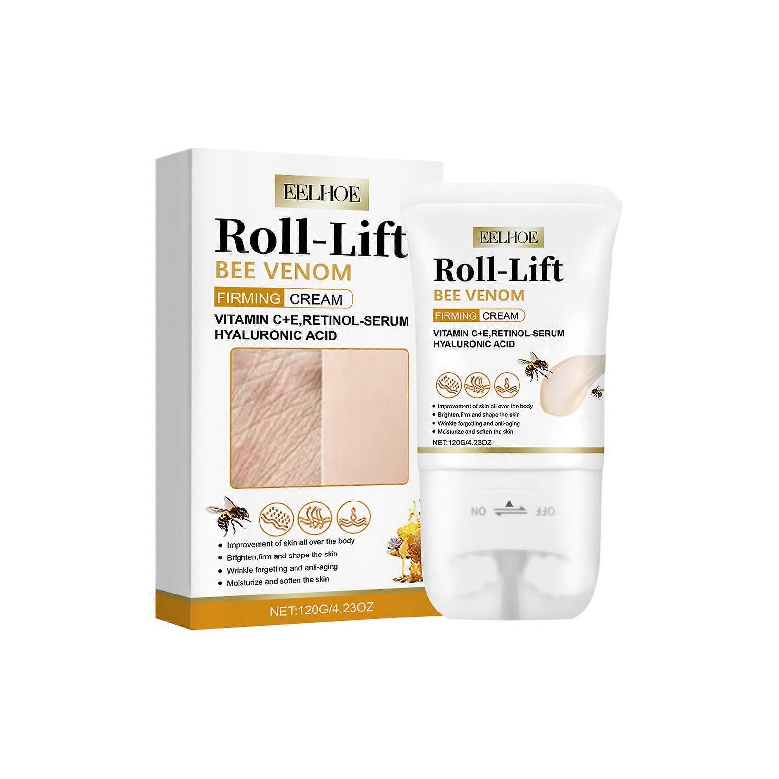 Firming and Revitalizing Cream Anti-Aging Moisturizer, Bee Venom Roller Firming Cream, Bee Venom Firming Anti-Wrinkle Cream