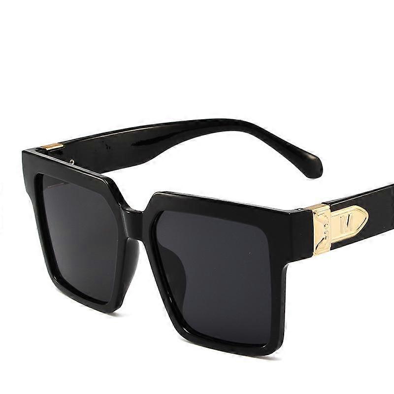 Ins Candy Color Hip Hop Trend Sunglasses Fashion Simple Comfortable Net Red Sunglasses Retro Square Large Frame Glasses