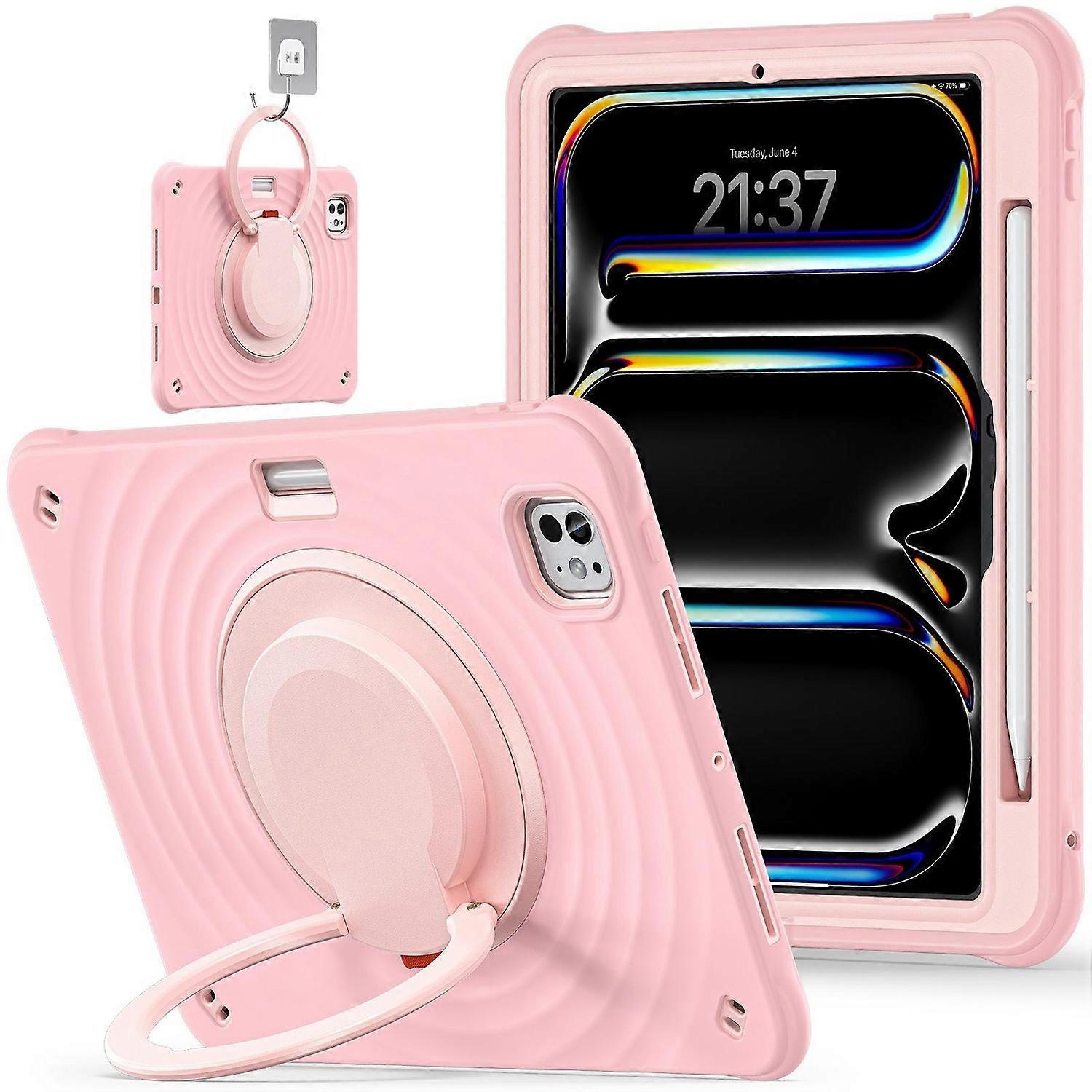 Silicone Hybrid PC Case For iPad Pro 11 2024