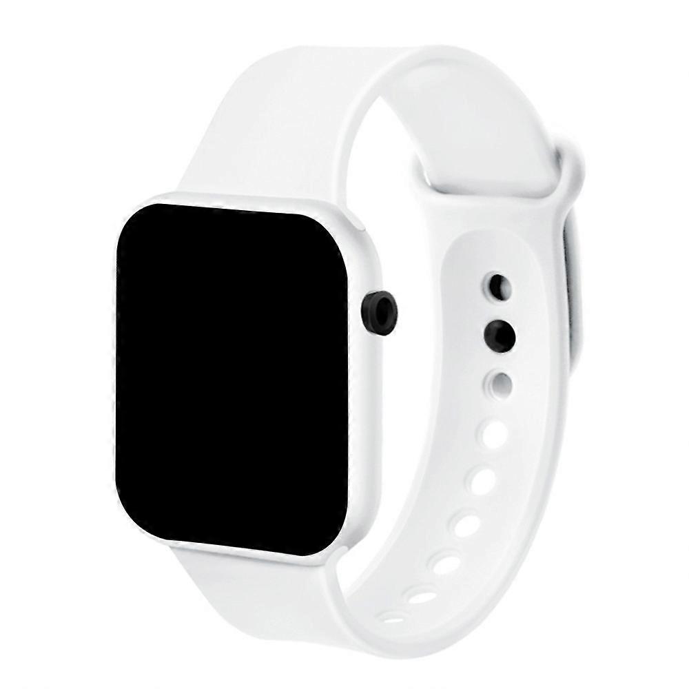 Barn Digital Elektronisk Klocka Barn Pojkar Flickor LED Klockor Sport Vattentät