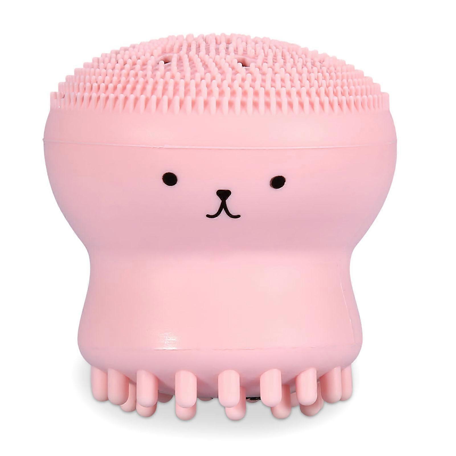 Face Cleansing Brush - Jellyfish Octopus Massage Tool for Exfoliating