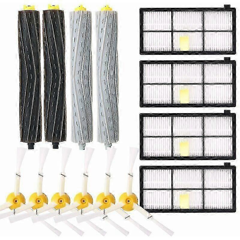 Irobotルンバセリエ800 850 850 851 860 865 866 870 871 876 880 885 886 890 891 896 900 960 966 980電気ショック療法のための交換用ブラシキット部品付属品