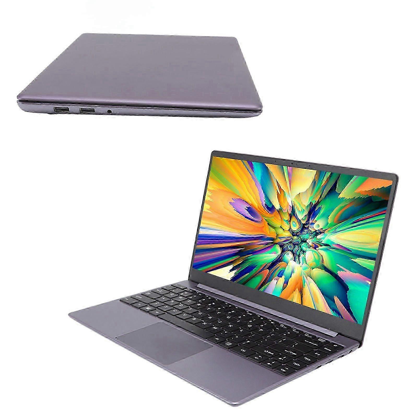 14in Laptop 4gb Ram 128gb Rom For Intel 5405u Blue Laptop Computer With Backlit Keyboard For Win11 110240v Uk Plug
