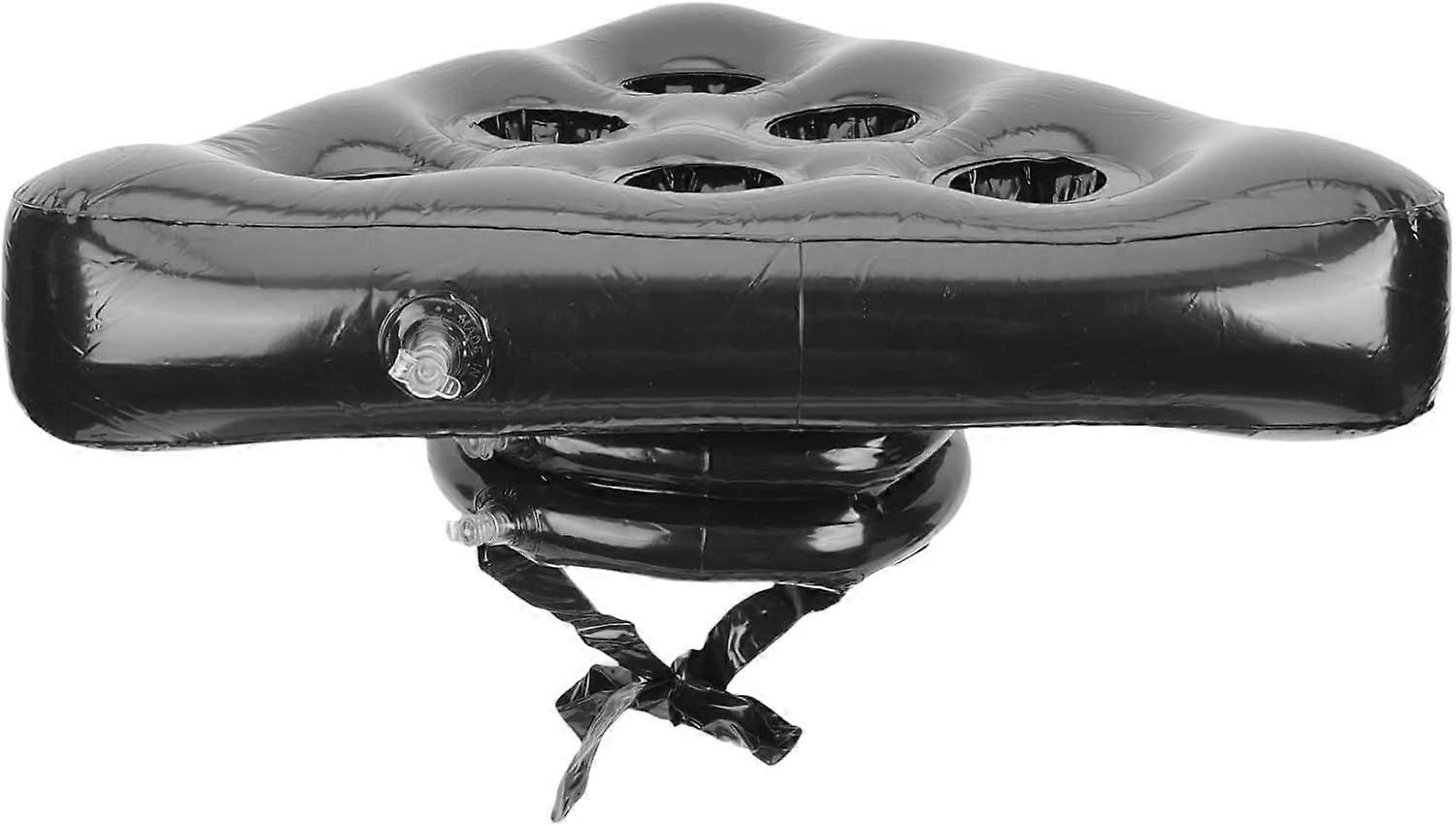 Inflatable Triangle Hat Floating Cup Holder Inflatable Beer Pong Hat Beach Game Accessory Pool Pong Holder