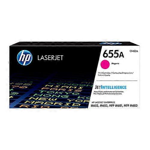 HP:n korkealaatuinen kompakti, kestävä ja käyttäjäystävällinen 655 A:n värikasetti