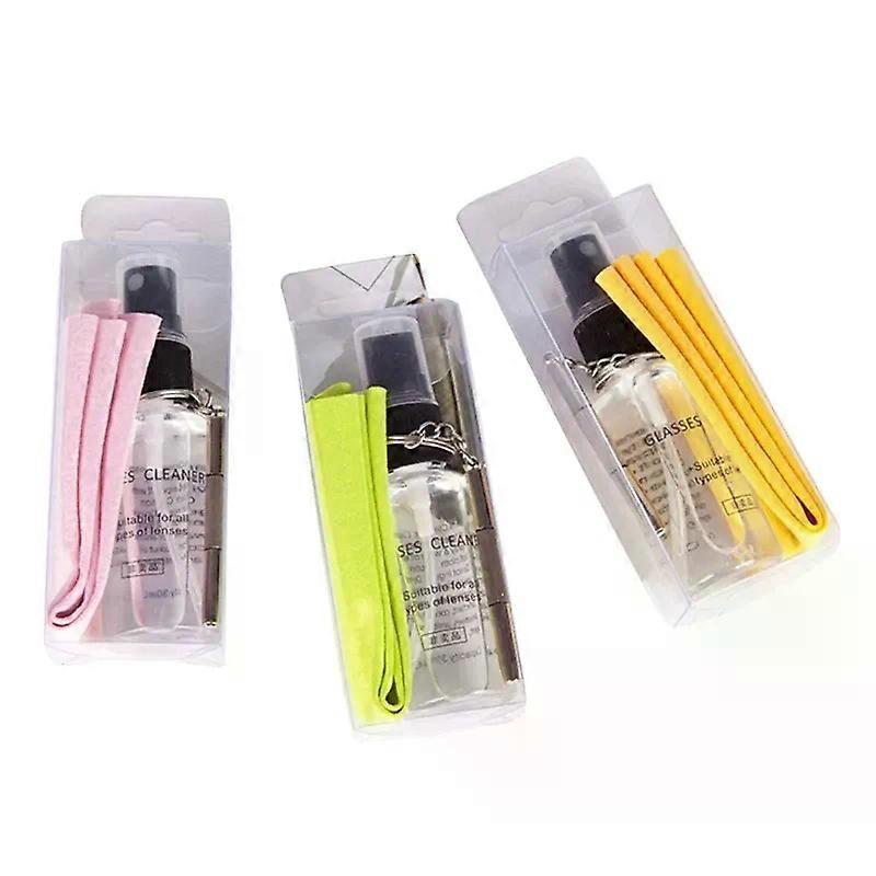 Glasses Cleaning Set Scratch Removing Eyewear Screwdriver Eyeglasses Lens Maintenance Cleaner Lens Cloth