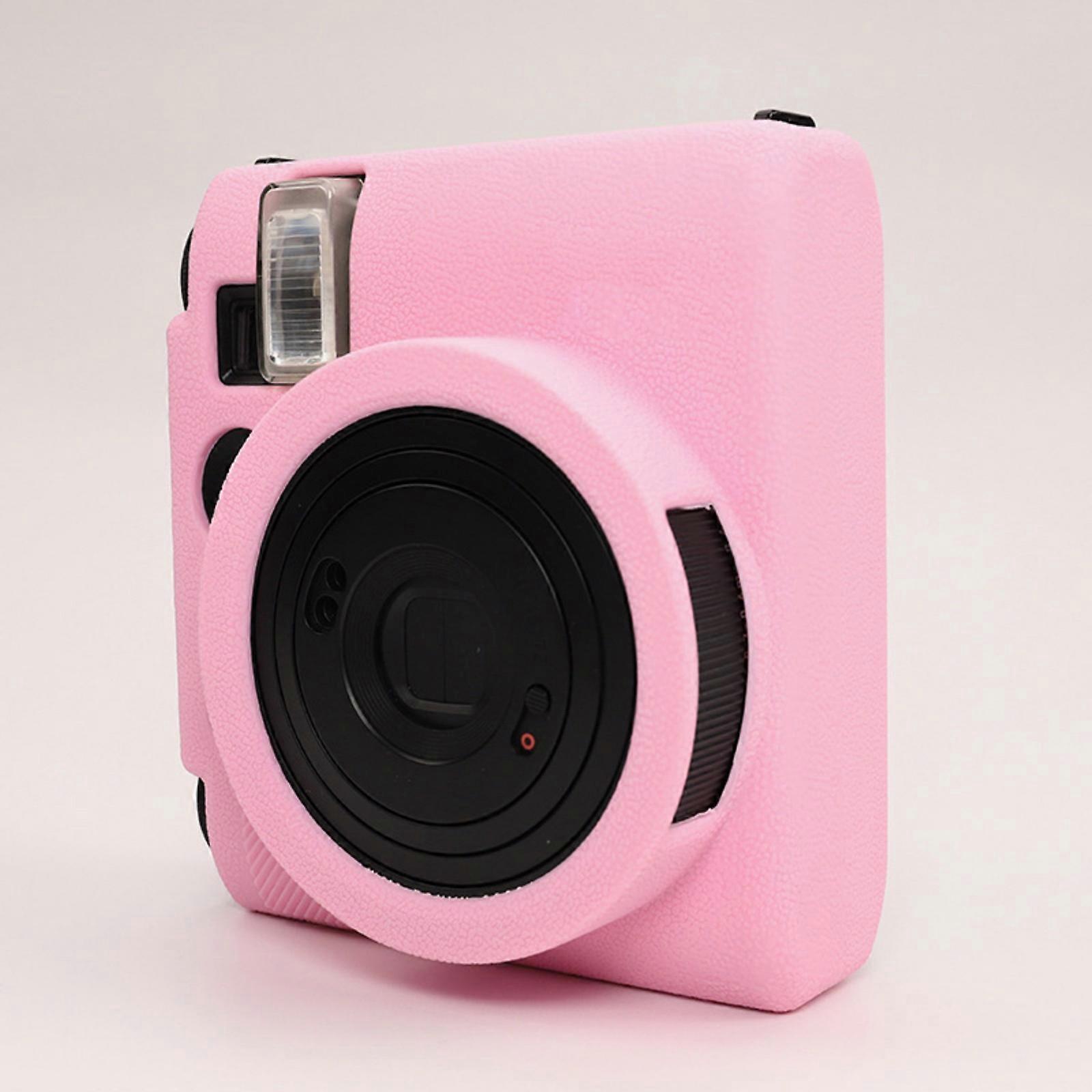 Camera Case for Mini 99 AntiSlip Texture Soft Silicone Rubber Protective Camera Cover Silicone Sleeve  pink style