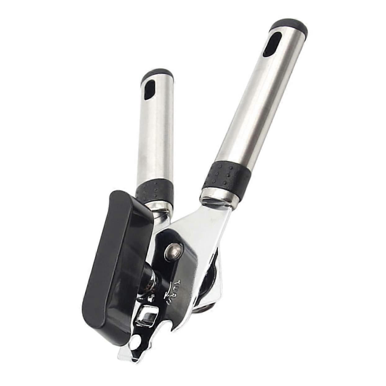 Stainless Steel Multi-Function Can Opener and Bottle Opener, 20x6x4cm, Durable Kitchen Tool for Easy Use