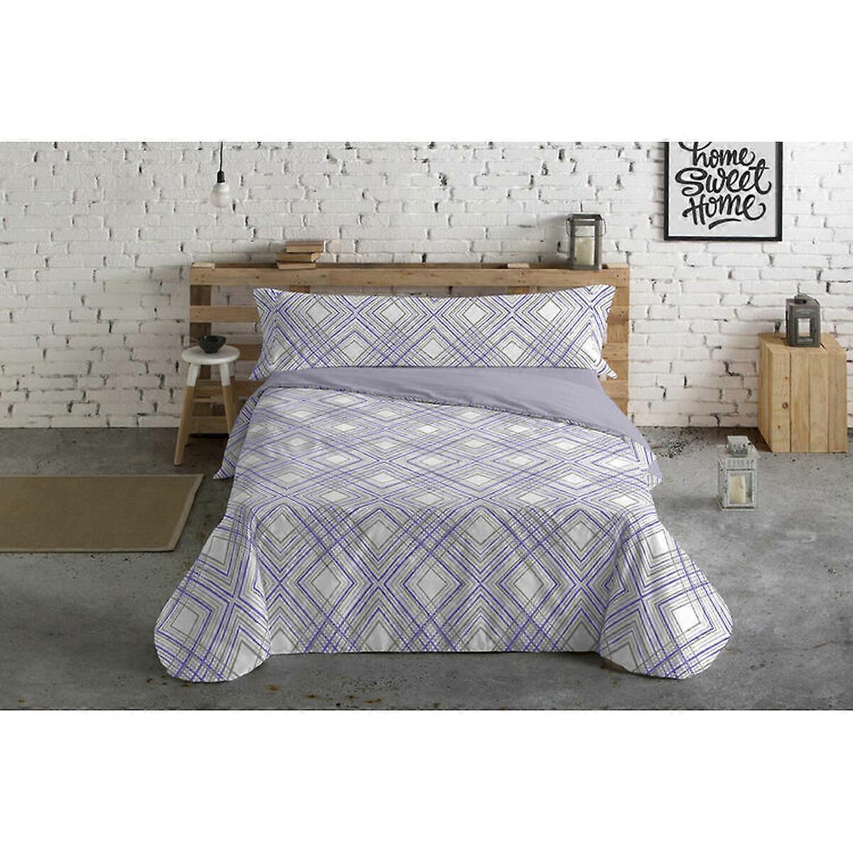 Duvet cover set Hosteline Lineas Light mauve Single 3 Pieces