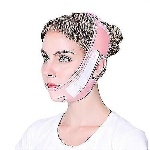 Face Lifting Bandage,slimming Mask Reusable V Line Slimming Double Chin Reducer Up Belt Shaped Bandages Anti