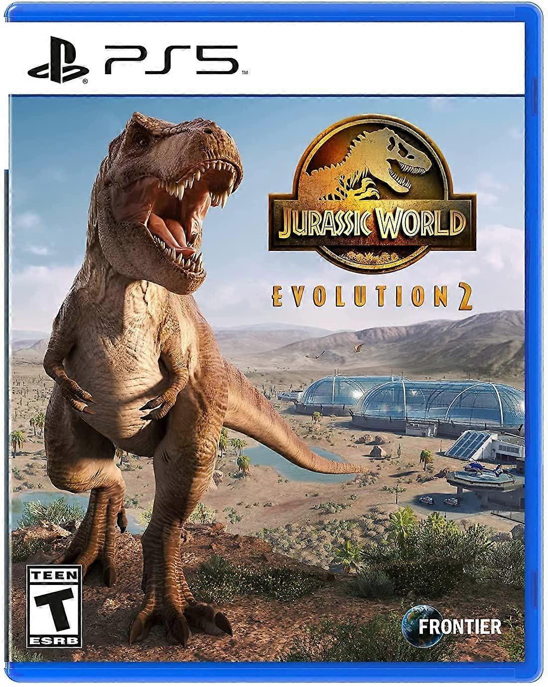 Jurassic World: Evolution 2 Juego de PS5 (caja en inglés / francés)