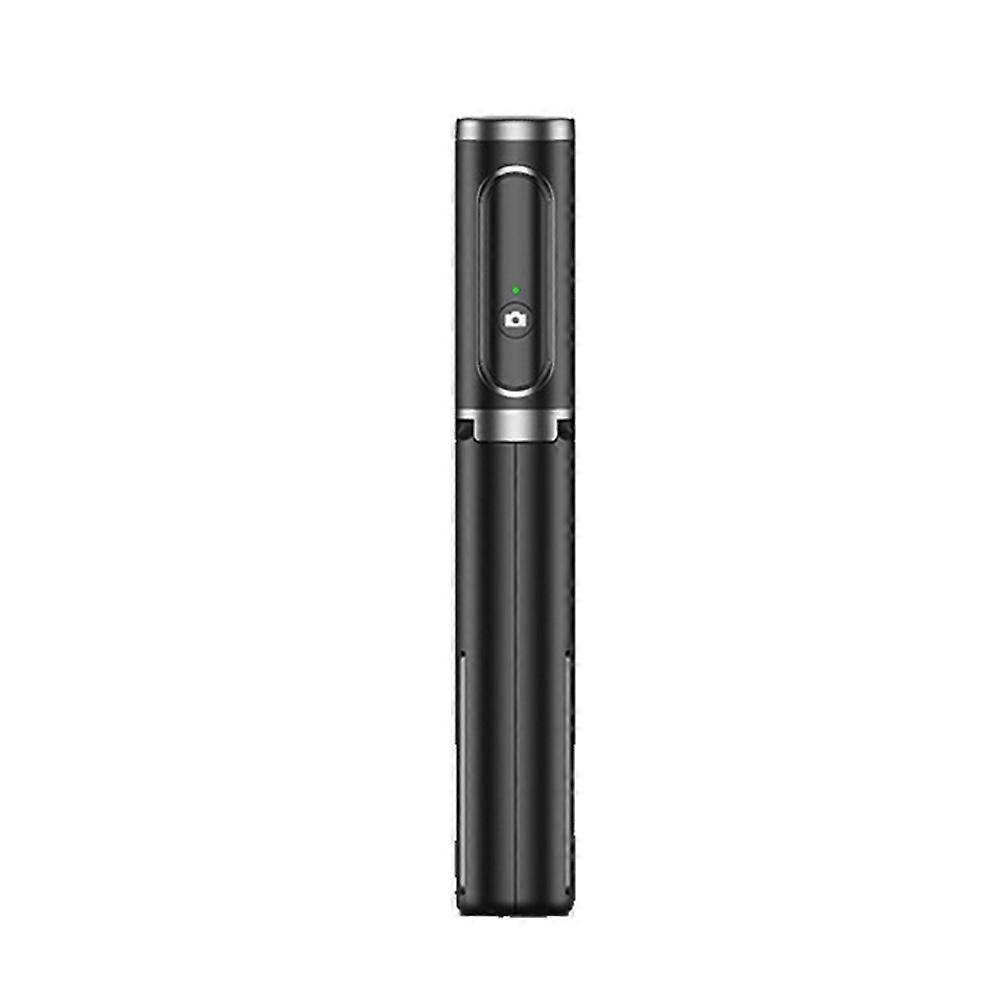 Selfie Stick Bluetooth, Aluminum Selfie Stick Tripod Phone Tripod with Remote Shutter (Black)