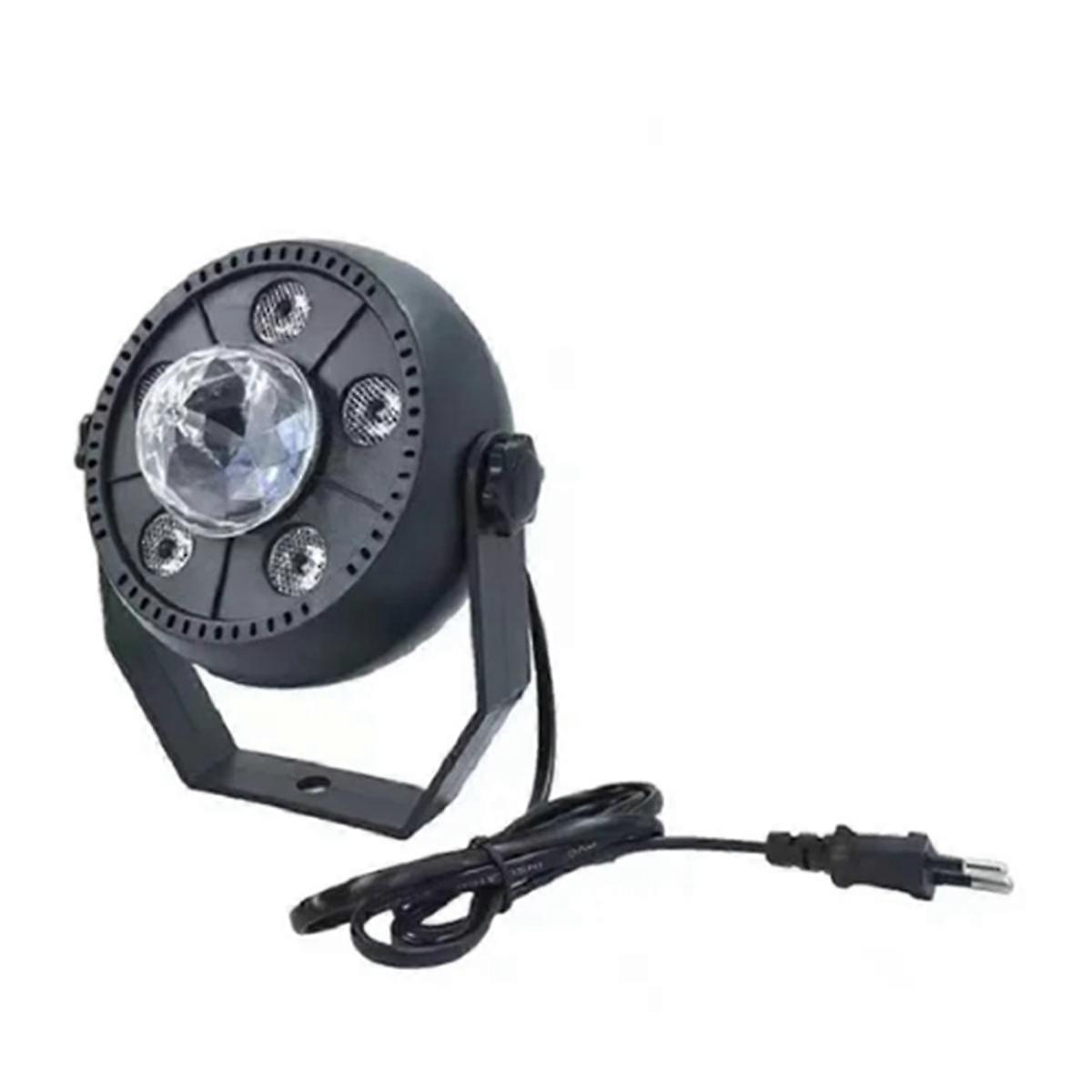 LED Par Light Disco Ball 2 in 1 6X3W RGBW Disco Light EU Plug
