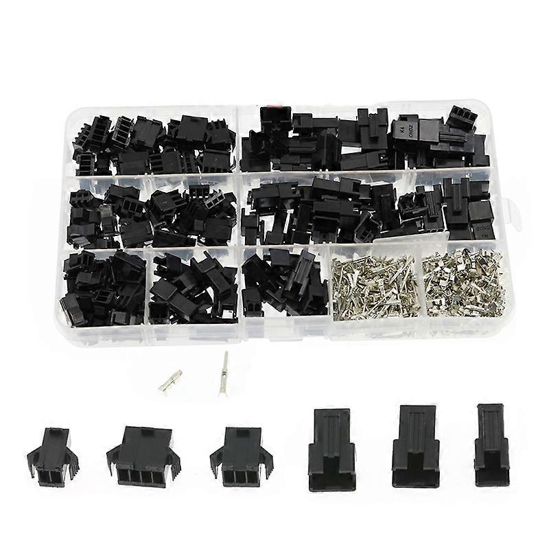 2.54mm Terminal Male/Female SM2.54 Cable Plug 2/3/4 Pin 480Pcs