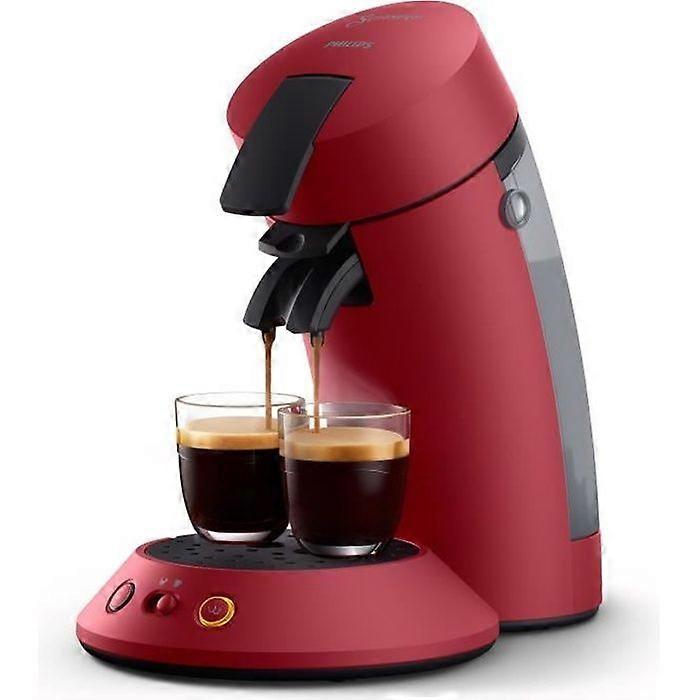 PHILIPS Senseo Original Plus CSA210/91 kaffemaskin - Röd