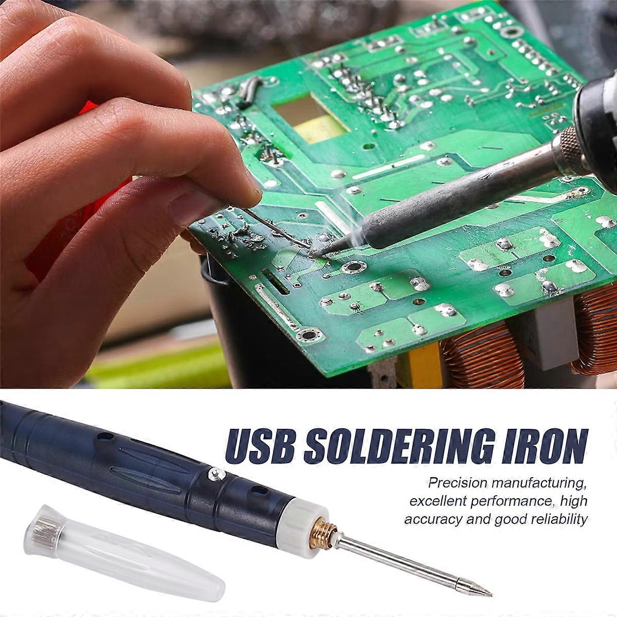 5V USB Soldering Iron Professional Electric Heating Tools Rework