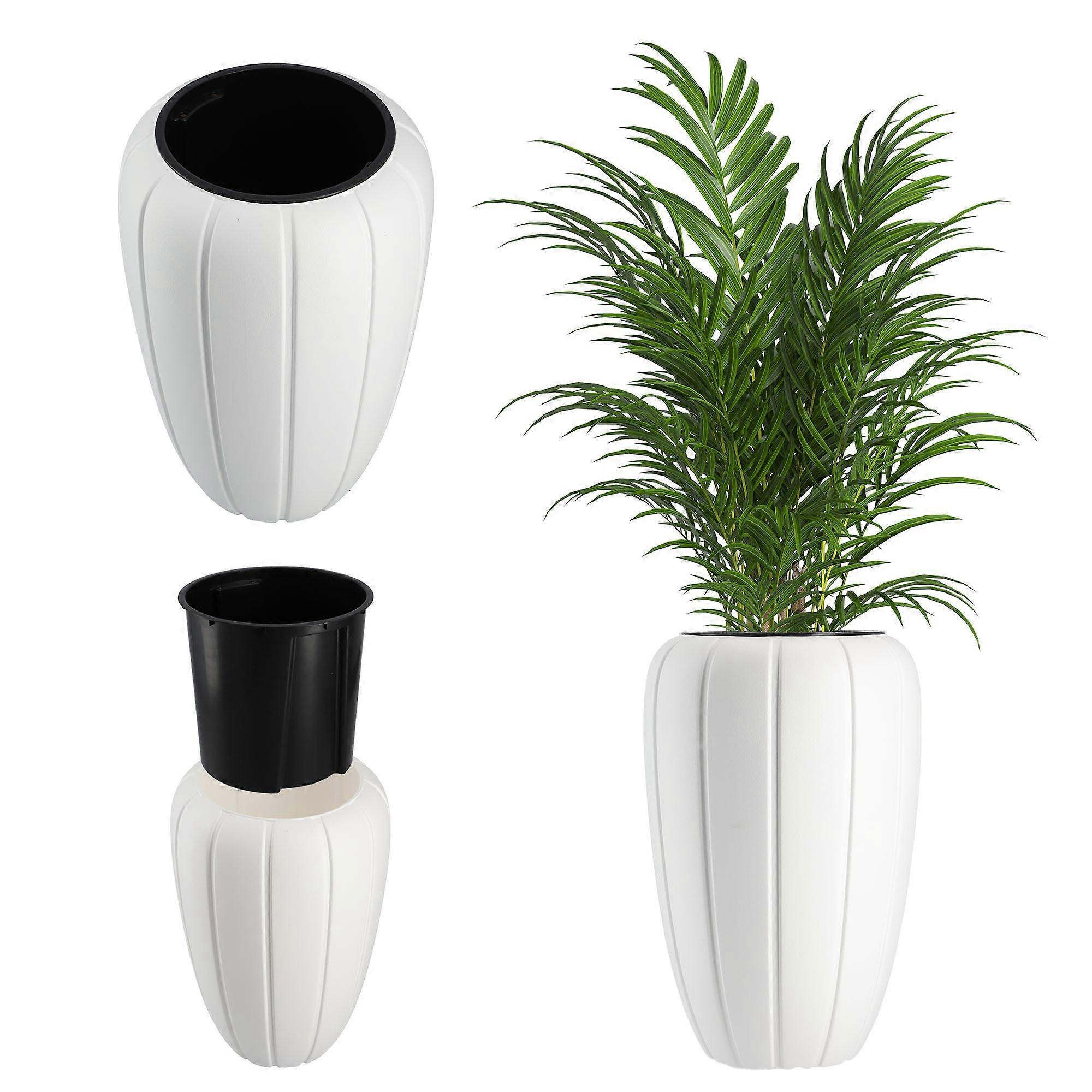 KADAX Bloempot + 3D Insert Wit 60cm