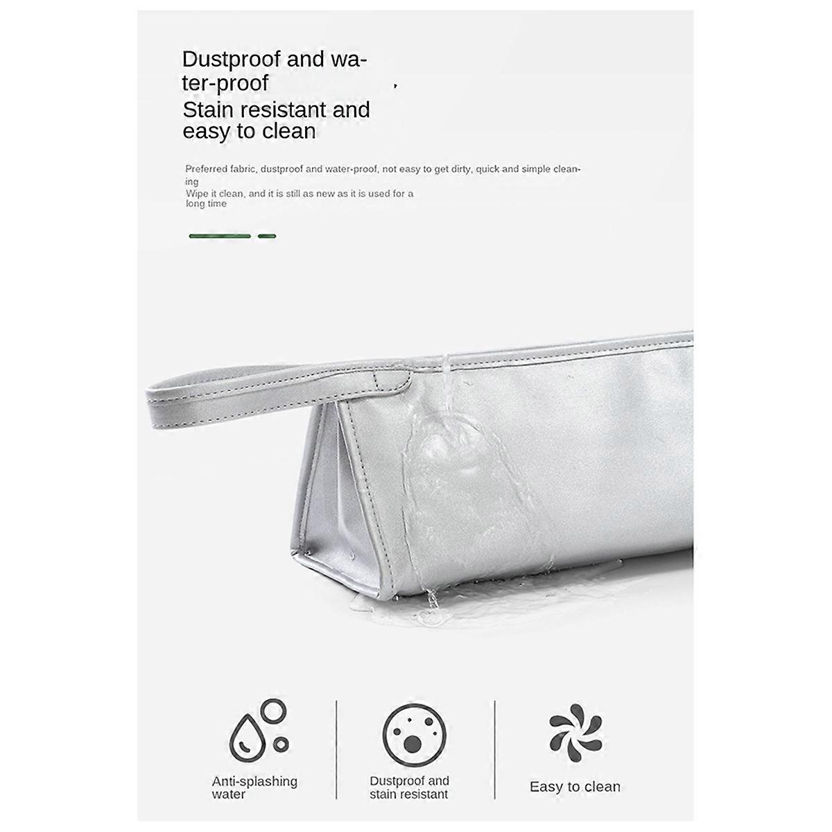 Hair Dryer Storage Organizer For Grey white