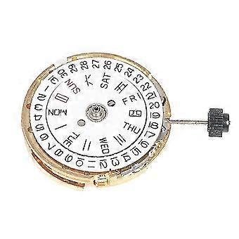 Uhrwerk Doppelkalender Krone bei 3 Mechanisches Uhrwerk für MIYOTA 8205 Uhrwerk Reparatur