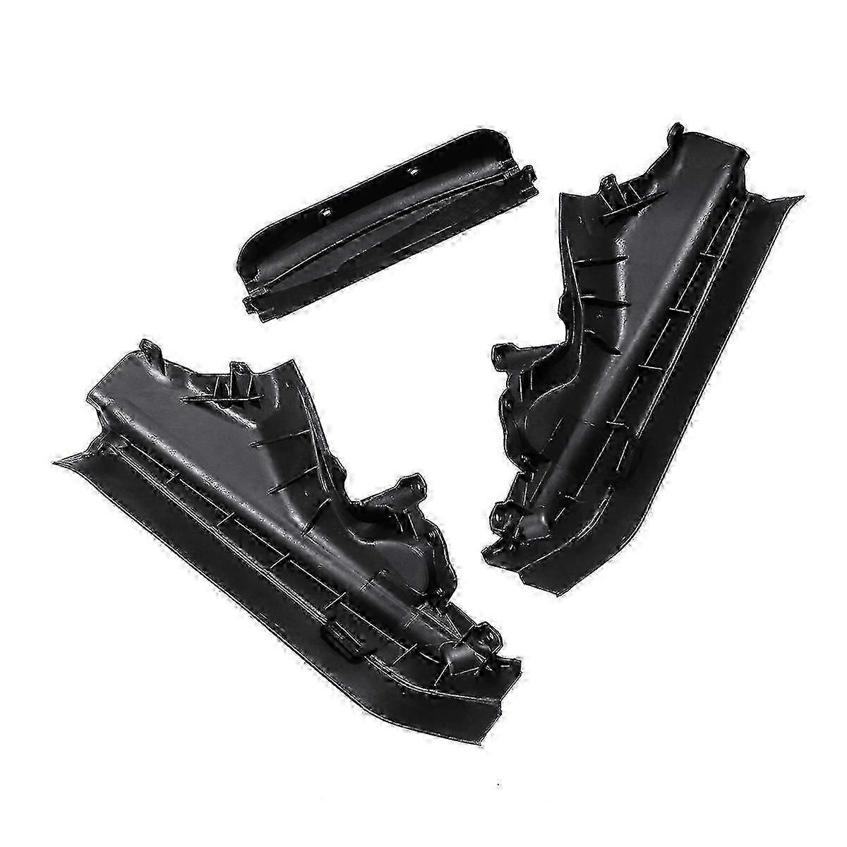 Exquisite Black Car Engine Upper Compartment Partition Panel Set For BMW X5 X6 E70 E71 E72 51717169420 51717169421 51717169419