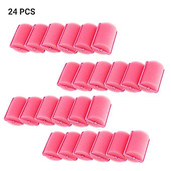 12/24pcs Hair Rollers Foam Styling Wave Curler