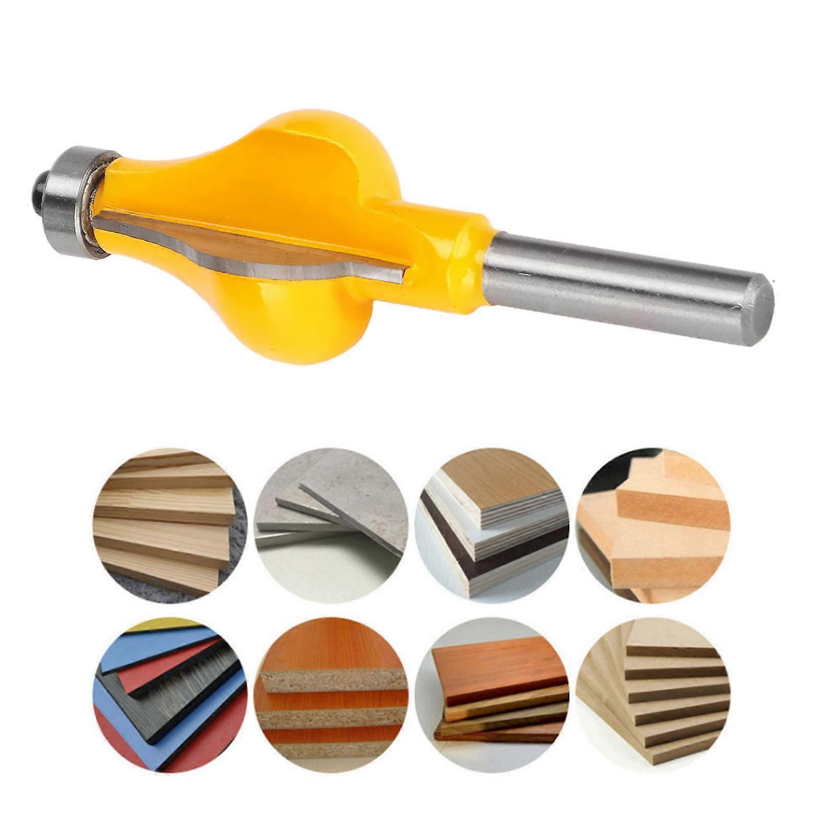 Handrail Router Bits Carbide Woodworking Milling Cutter for MDF Solids Wood Particleboard 8mm