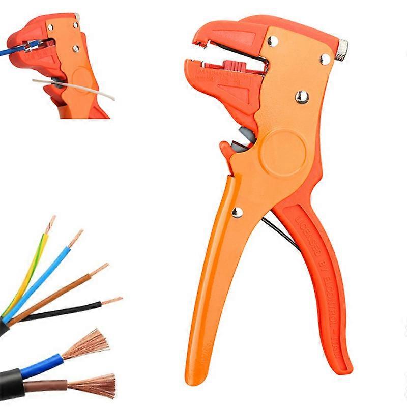 2 i 1 Automatisk Quick Strip Quickstriper Wire Striper Selvjusterende Wire Stripper Multifunksjonell Wire Stripper Crimper Kabel