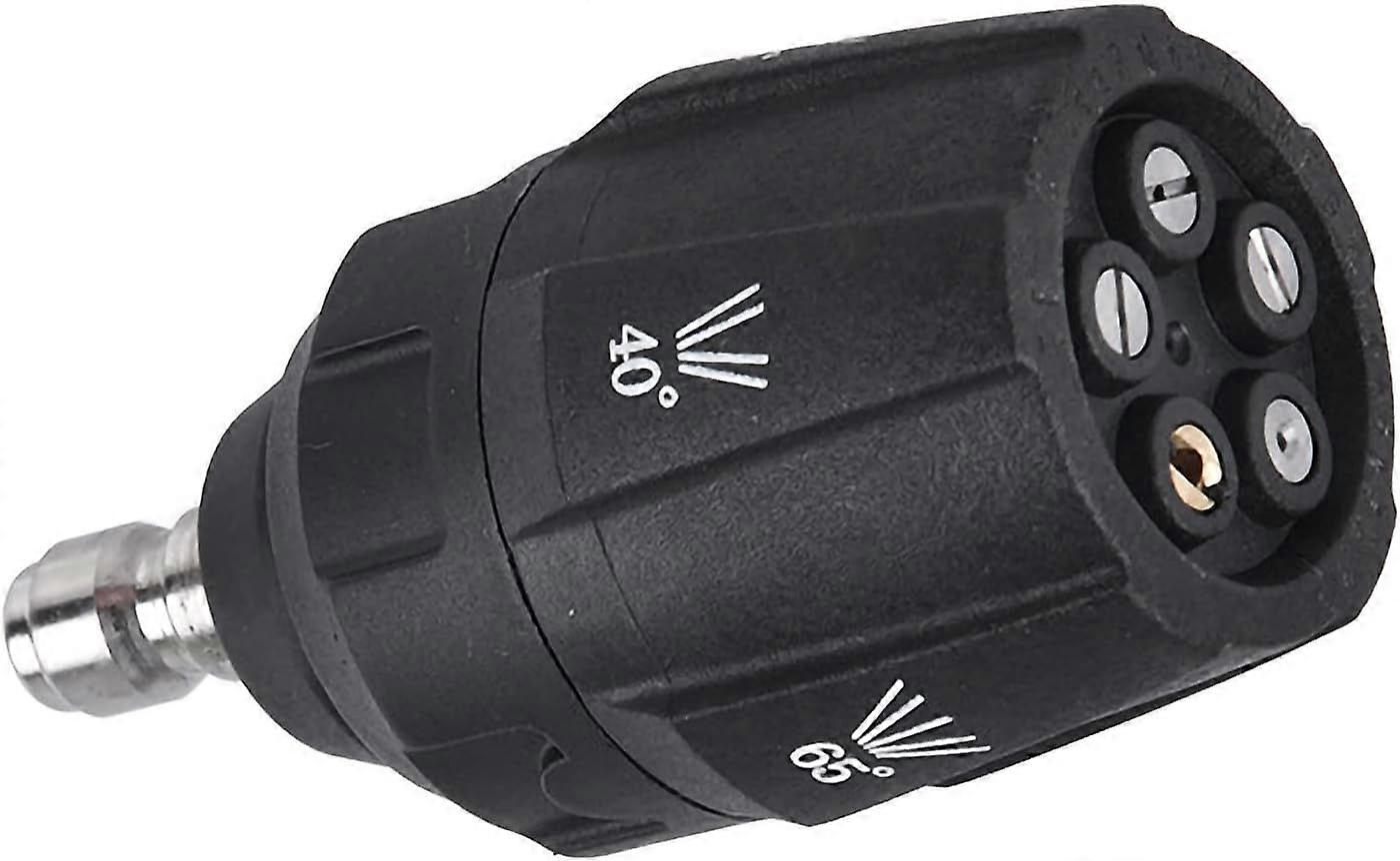 5 in 1 Pressure Washer Nozzle - 1/4" Quick Connect Washer Nozzle for Cold Water Pressure Washers