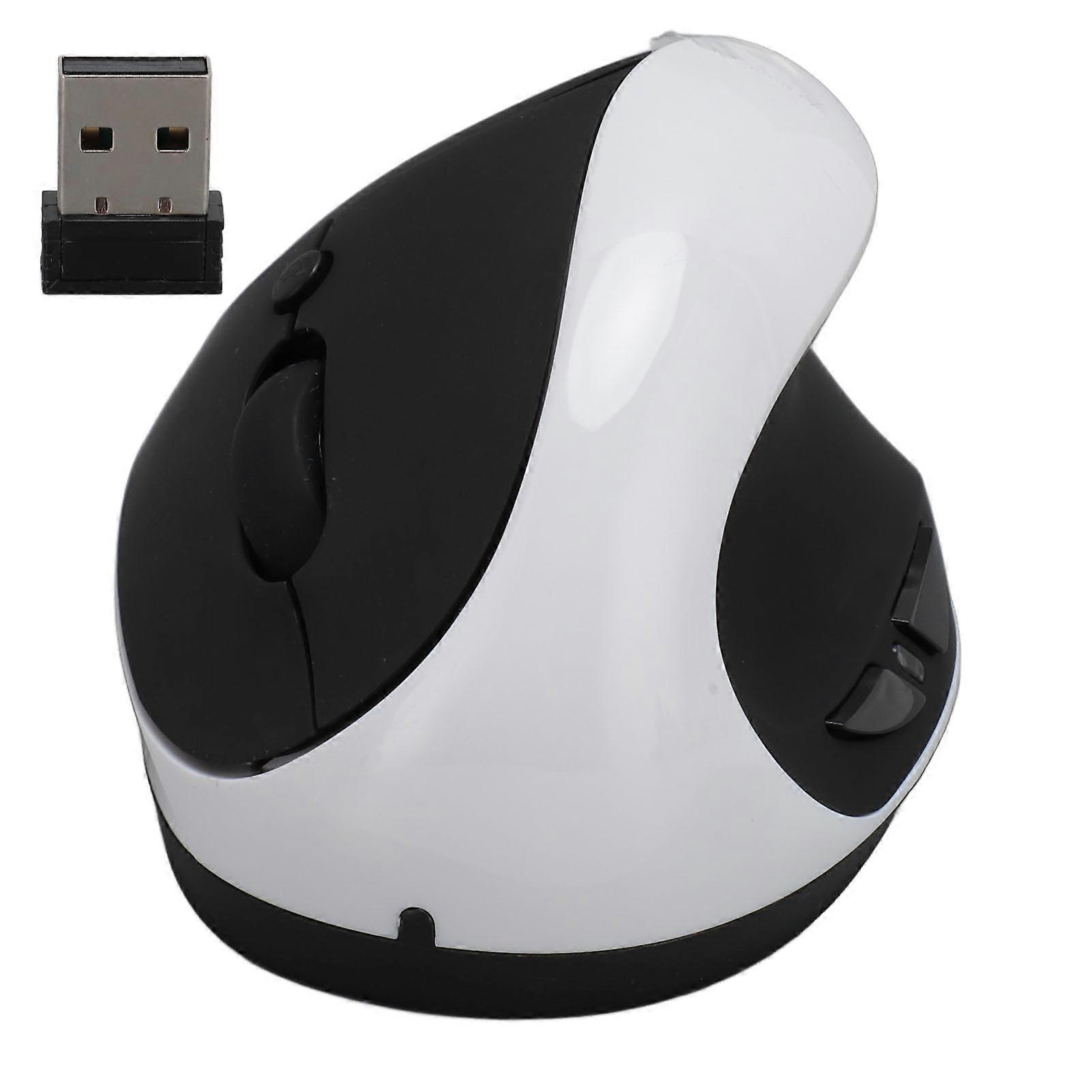 Right Handed Ergonomic Mouse Adjustable DPI 2.4G Wireless Vertical Mouse for PC Laptop Tablet