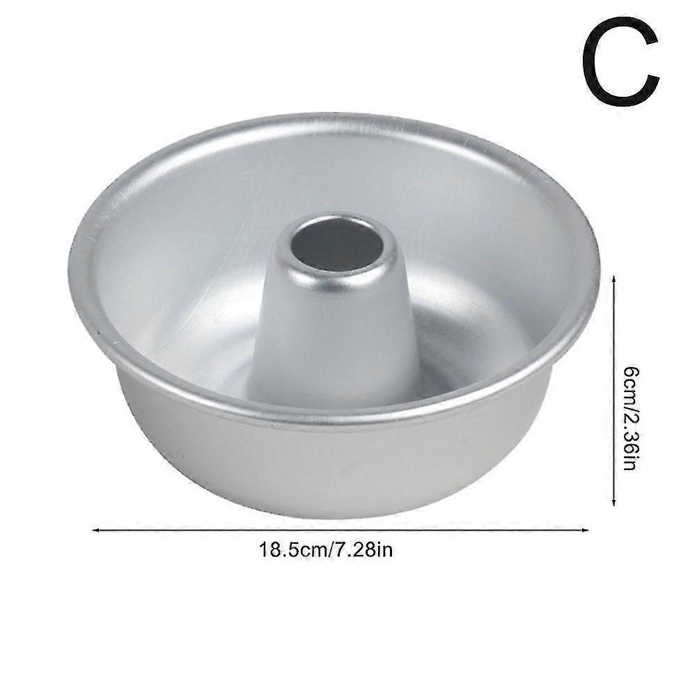 Chiffon Cake Mold Diy Donut Pan Mould Baking Tin Alloy Aluminum