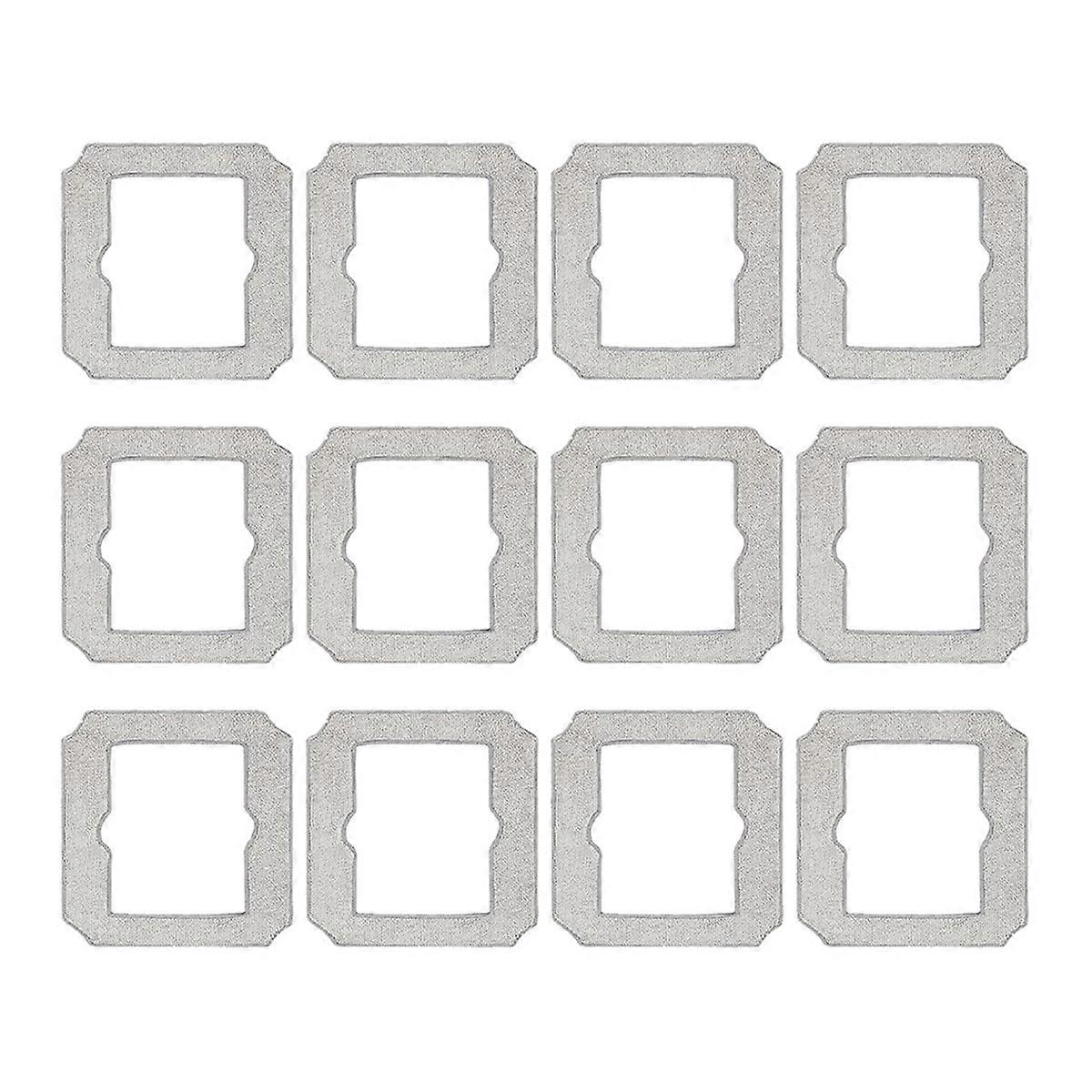 12 Pack Mop Pad Replacement for Winbot Mini Robot Vacuum Cleaner Part